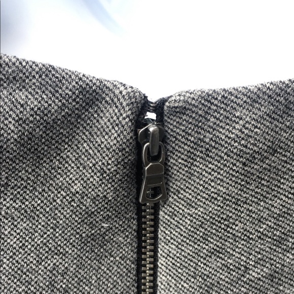 Alice + Olivia Brinley Mini Dress Gray Long Sleeve - Picture 7 of 8